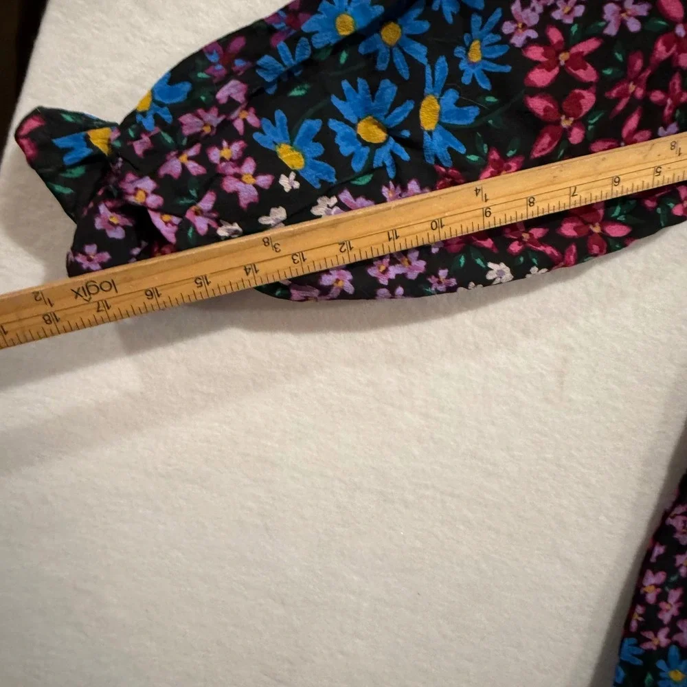 Cottagecore Floral Prairie Dress 100% Cotton Peasant Smocked Boho 2X 20W